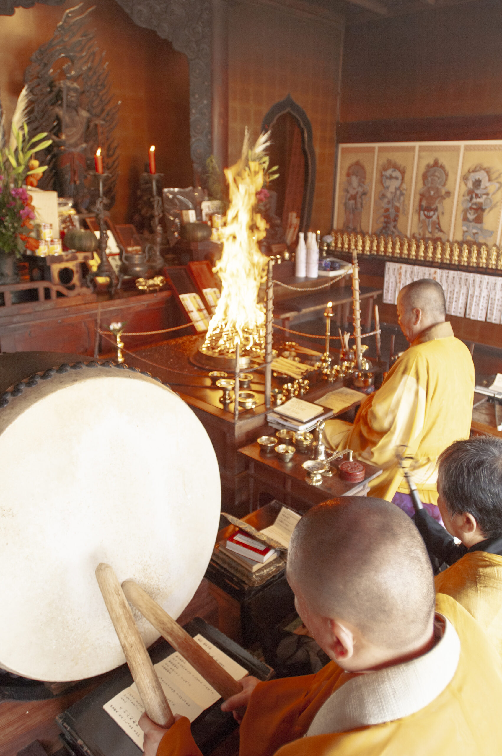 不動護摩祈祷会　2月18日14時より　不動堂にて